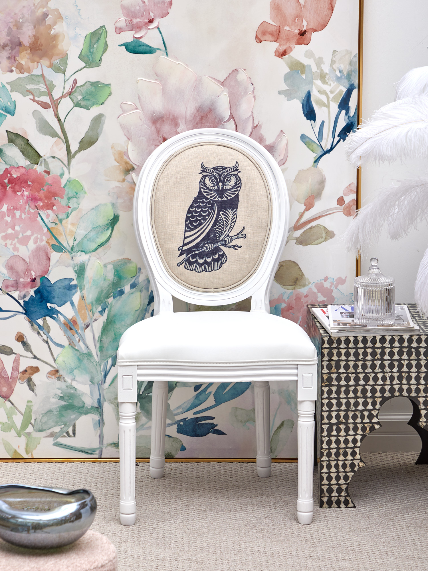 Стул Сова на ветке Glasar 51-078