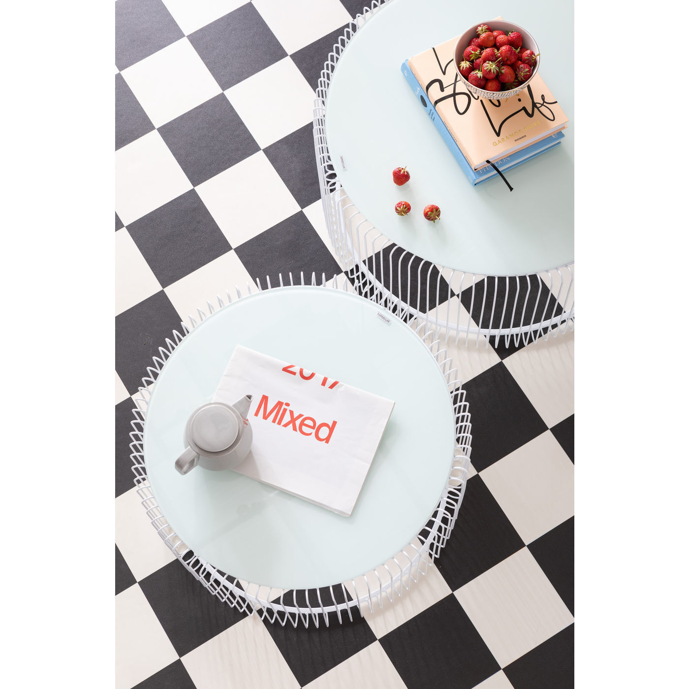 Столик кофейный Wire 80179 KARE