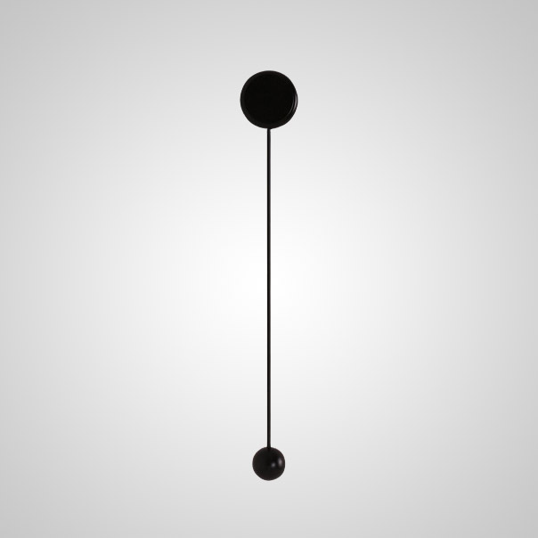 Бра Pin Wall Light B Black By Imperiumloft