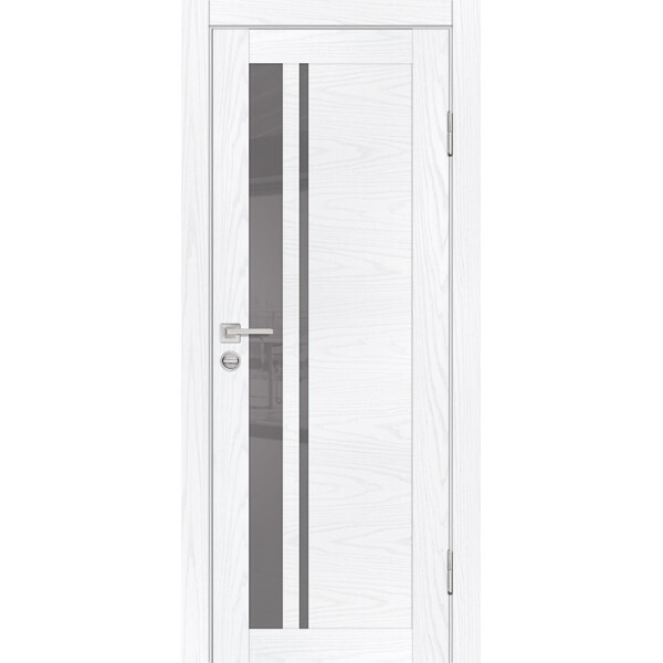 Межкомнатная дверь Graf PSM-8 серый лакобель Дуб скай белый (2000 х 700)