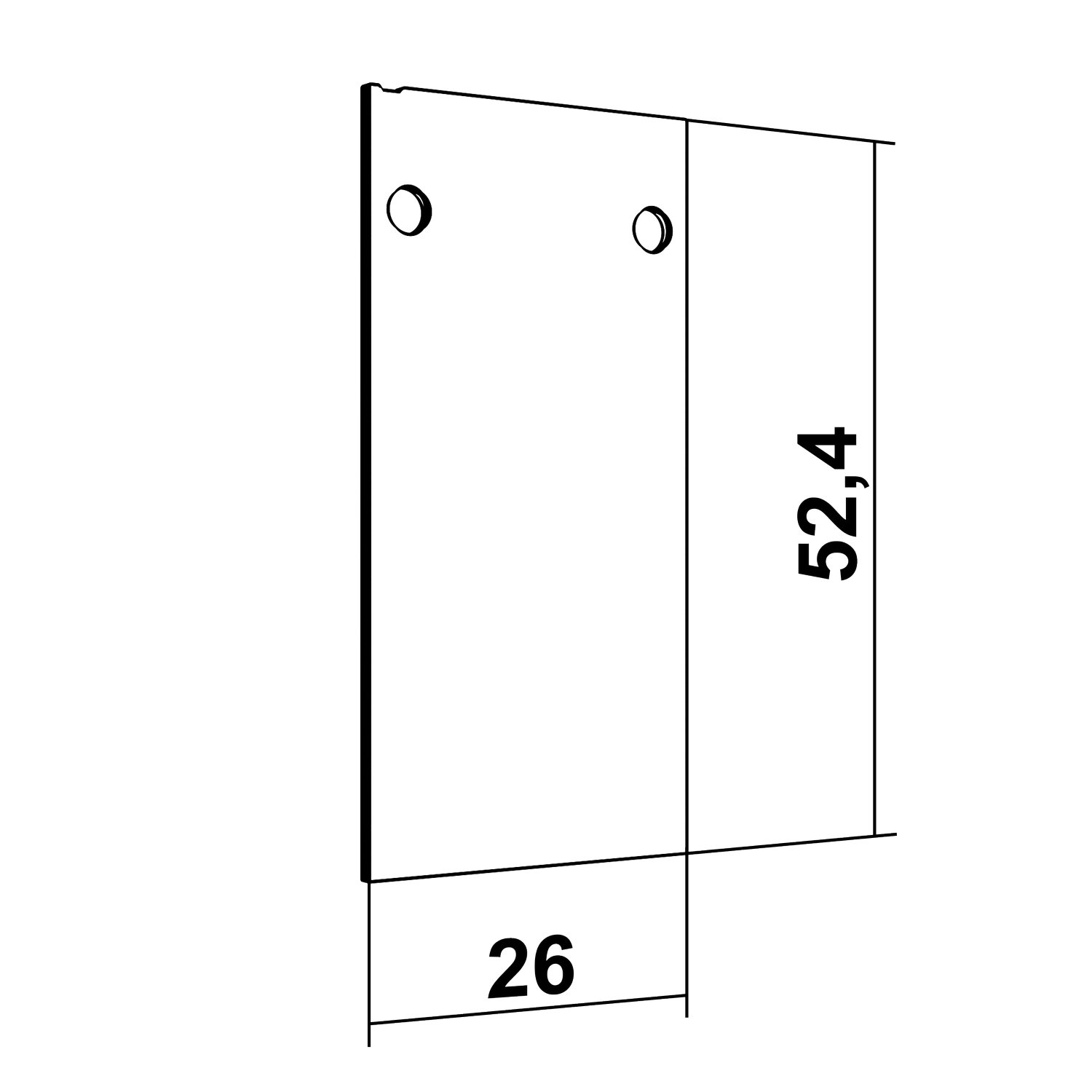 Заглушка для магнитной системы АВД-5356-Z Black