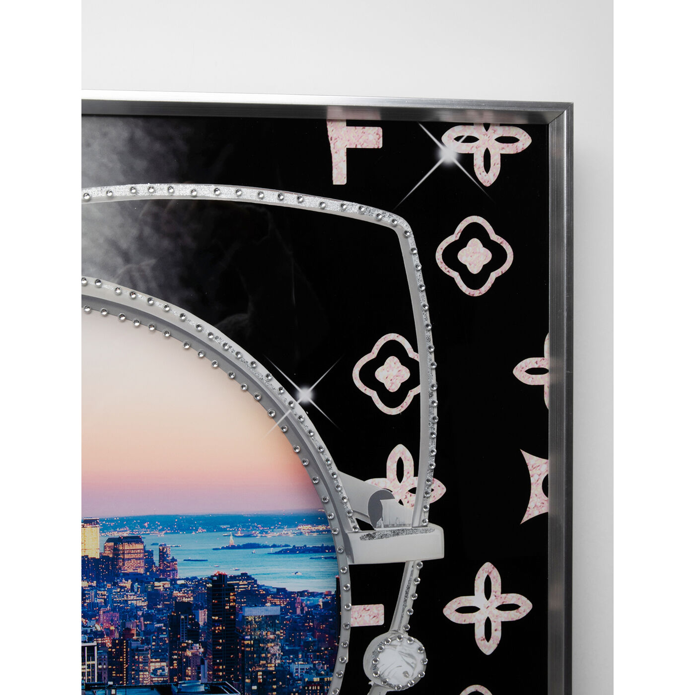 Картина в раме NY View 120x120 см KARE 56219