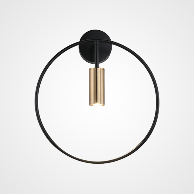 Настенный светильник VELMA D28 Black Gold by ImperiumLoft