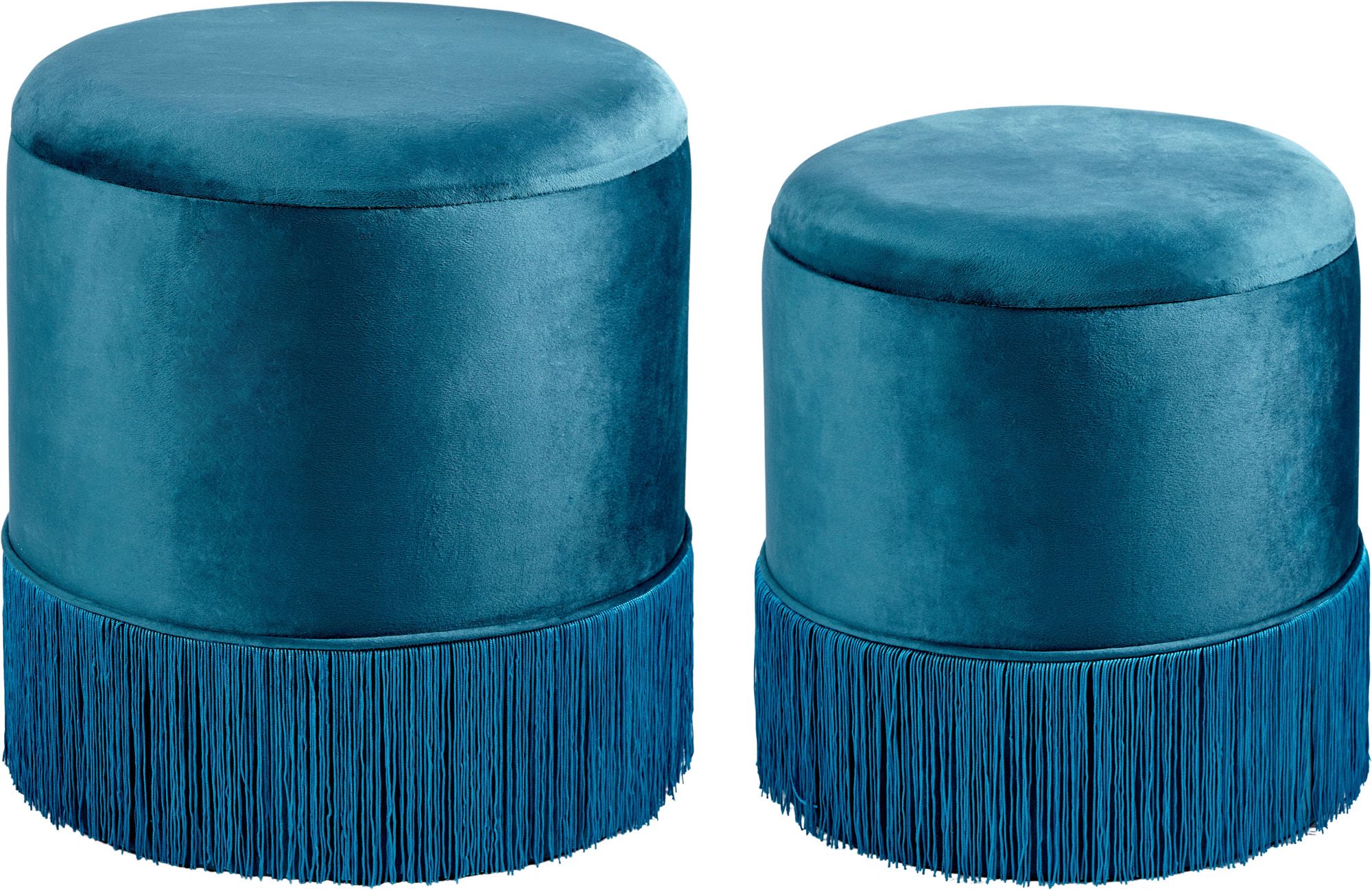 Пуфы с крышкой, набор Glasar 49-331/BM