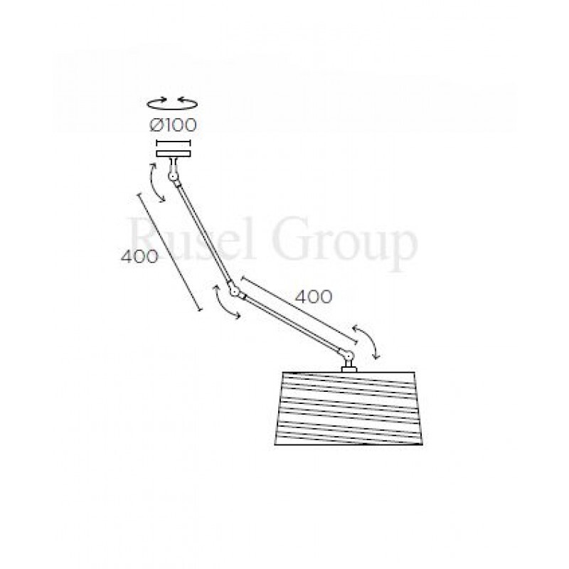 Подвесной светильник Leds C4 MECANO SO