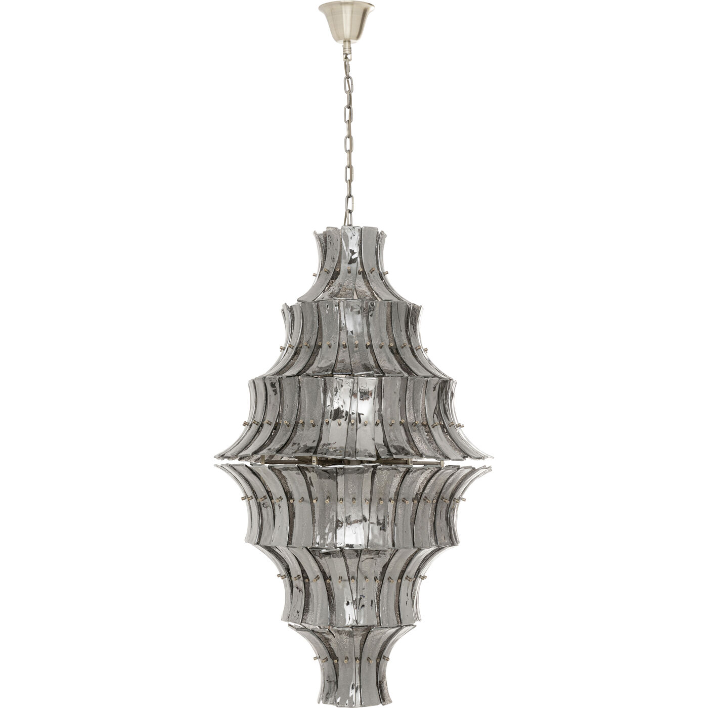 Светильник подвесной Venezia Double Smoke Ø71cm KARE 58055