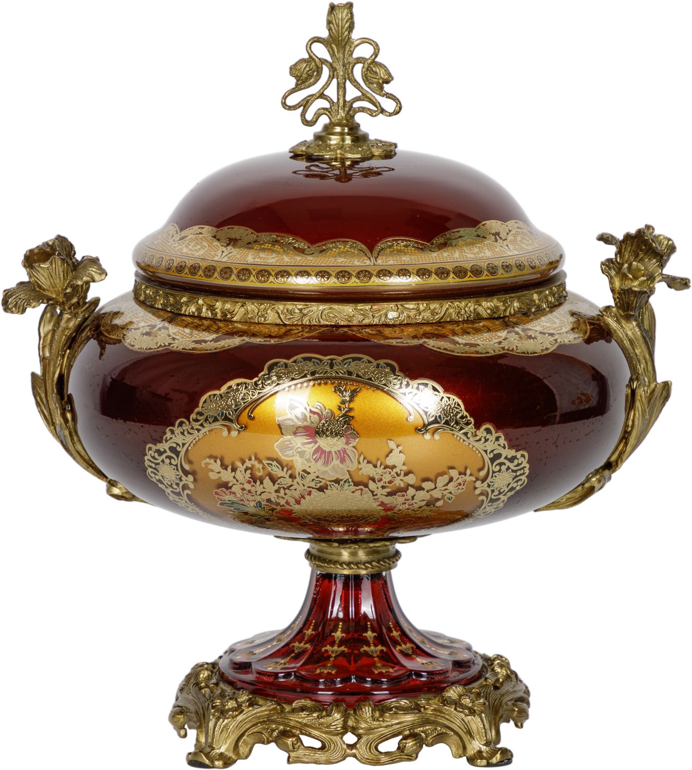 Чаша с крышкой Glasar 61-013