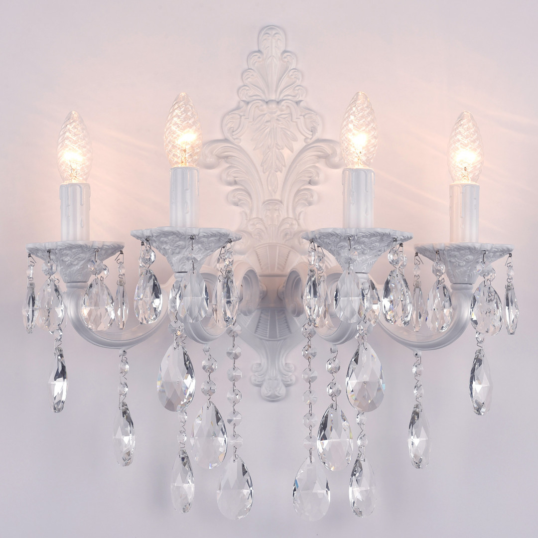 Бра хрустальные AL7801B15/4/175 B WM Bohemia Ivele Crystal