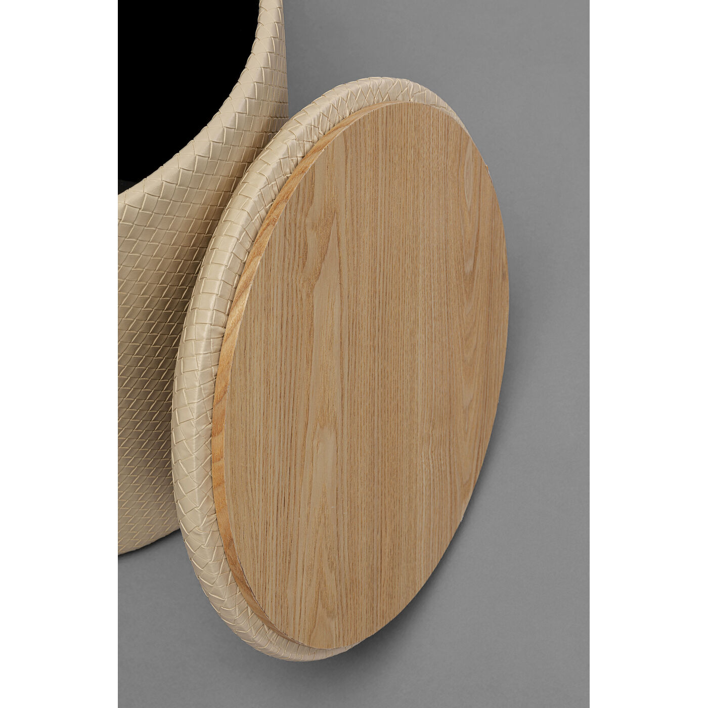 Пуф Venezia Storage Beige Ø40 см KARE 87697