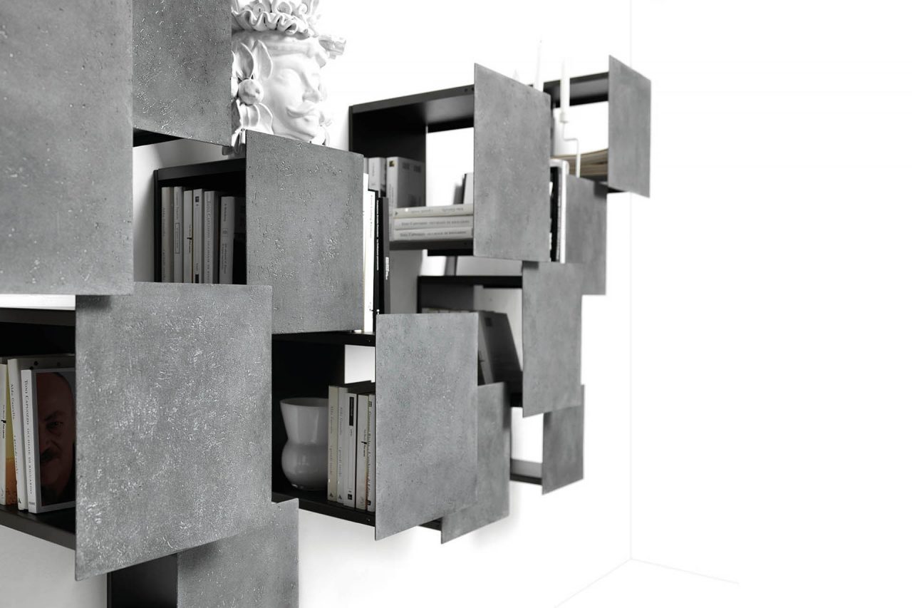 Полка MOGG DPI Comp.4 lava grey COMPOSITION 4+ANTRACITE/LAVA GRAY