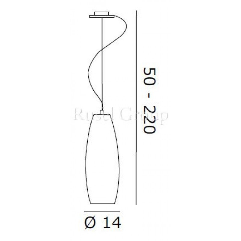 Подвесной светильник de MAJO PERONI S14