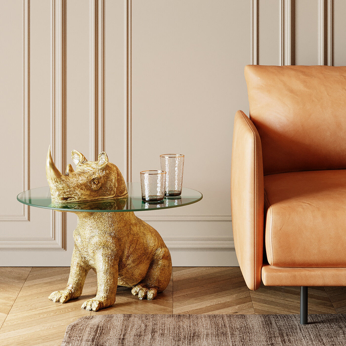 Столик кофейный KARE Hippo 86319