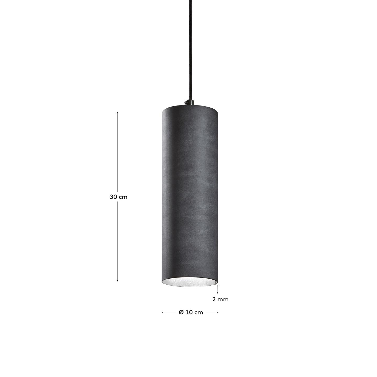 Подвесной светильник Maude серый La Forma (ex Julia Grup)