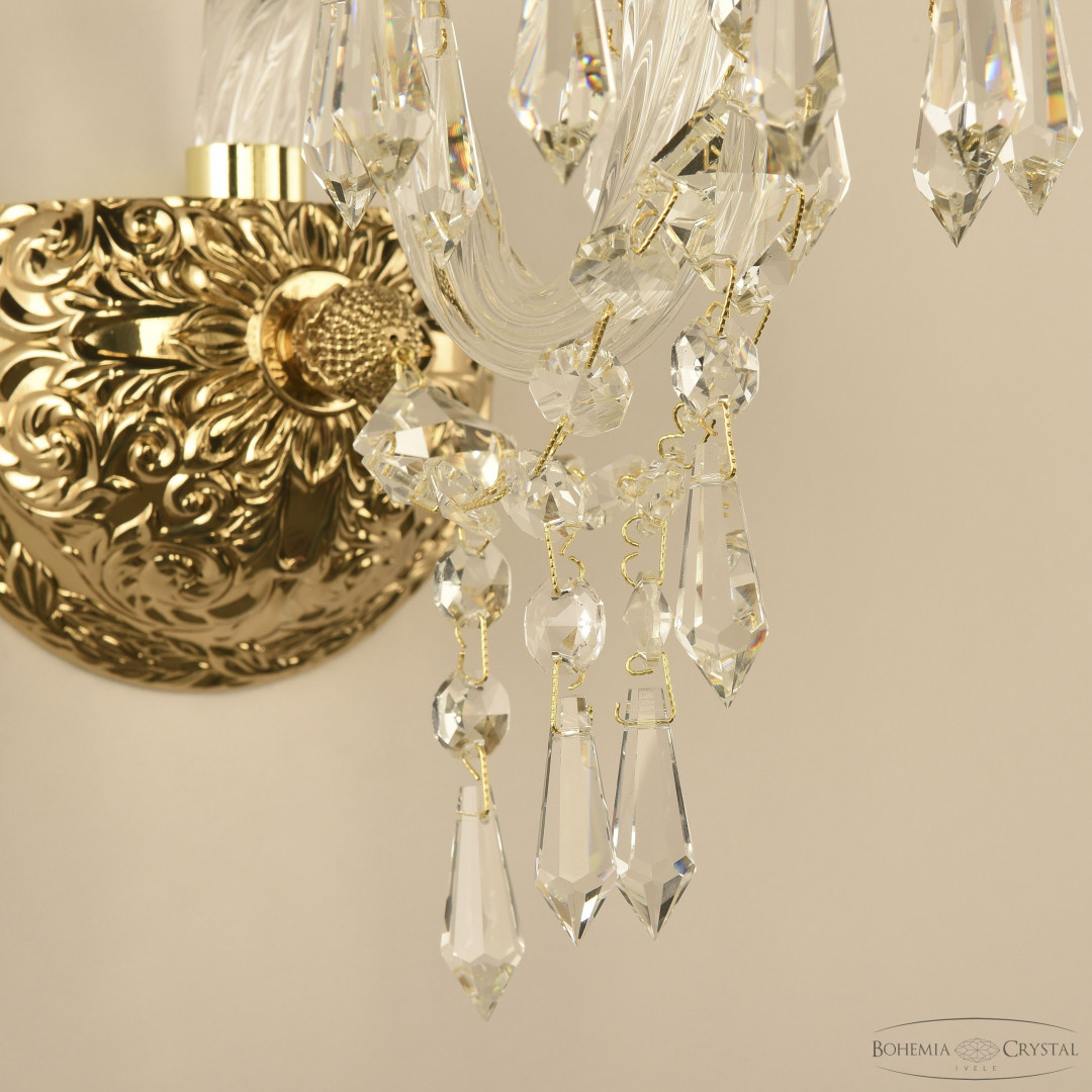Бра хрустальные 16203B/1/141 G Bohemia Ivele Crystal