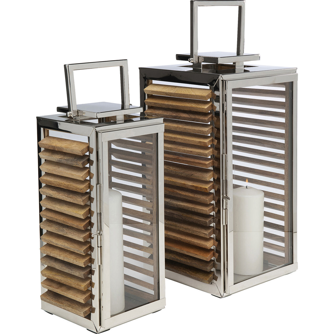 Фонарь для свечи KARE Lamella 55273