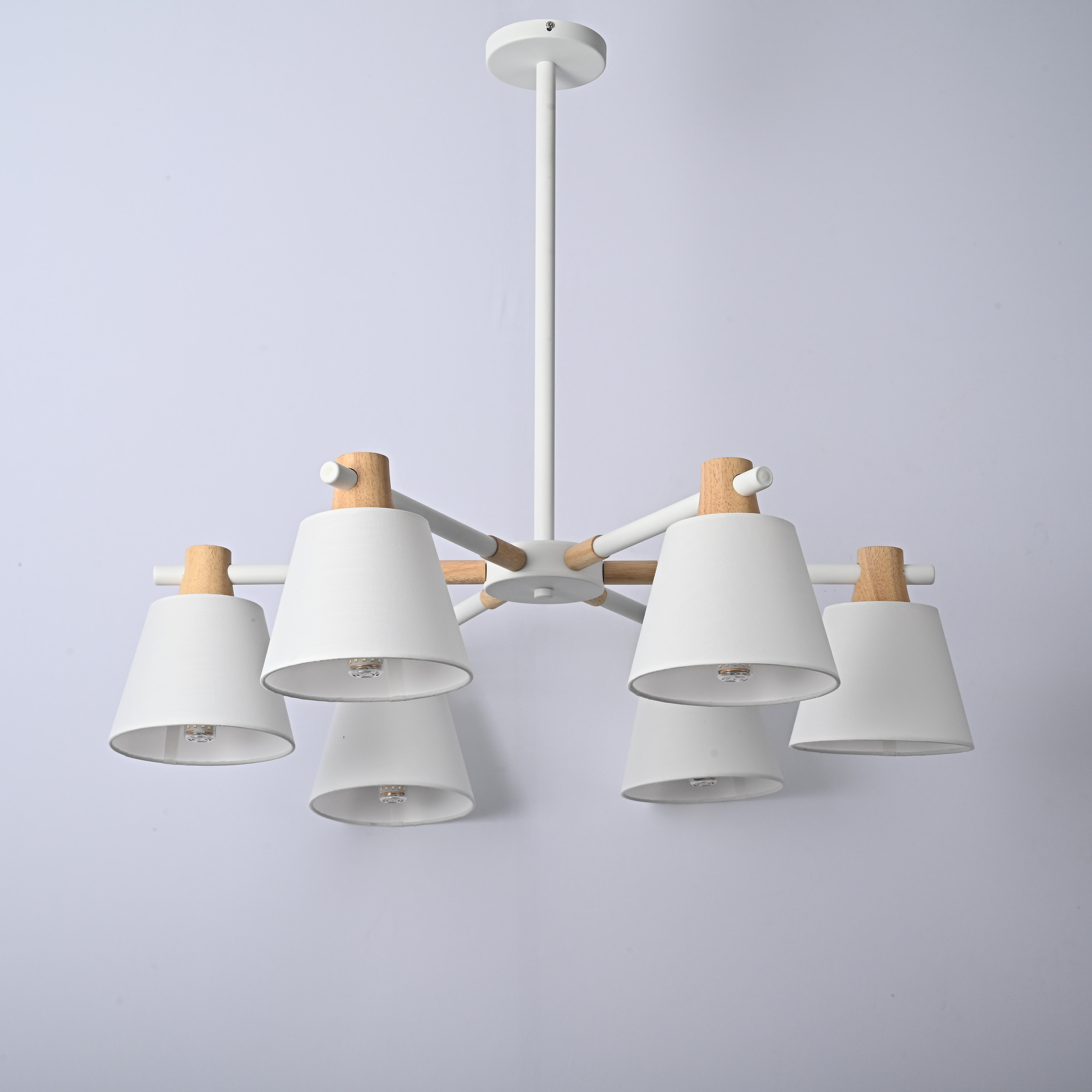 Потолочная Люстра На Штанге Natura A White 6 By Imperiumloft