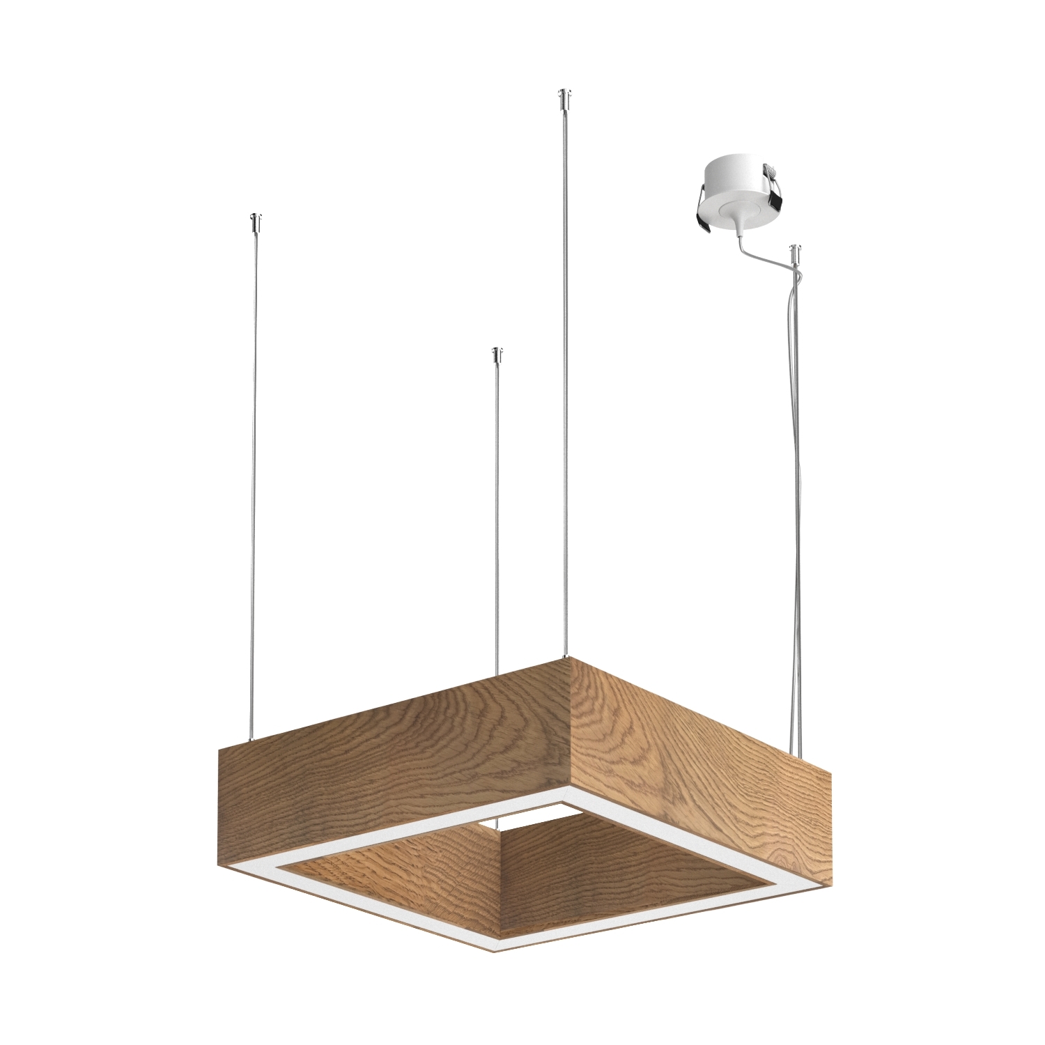 Подвесной светодиодный светильник Ledron KVADRO Basic 340 White 4000K