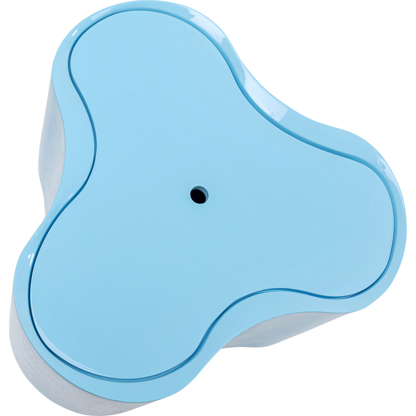 Стол приставной KARE x Karim Rashid Lotus Light Blue 35cm KARE 70881