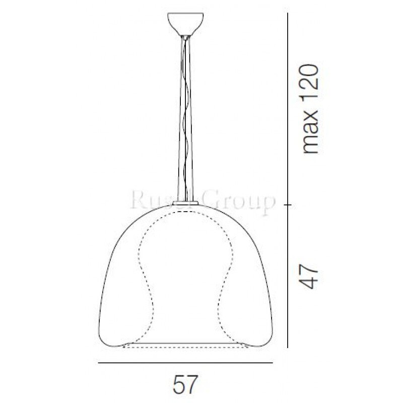 Подвесной светильник Vistosi NARANZA SP G