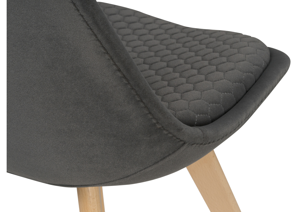 Стул деревянный Woodville Bonuss dark gray / wood 15224