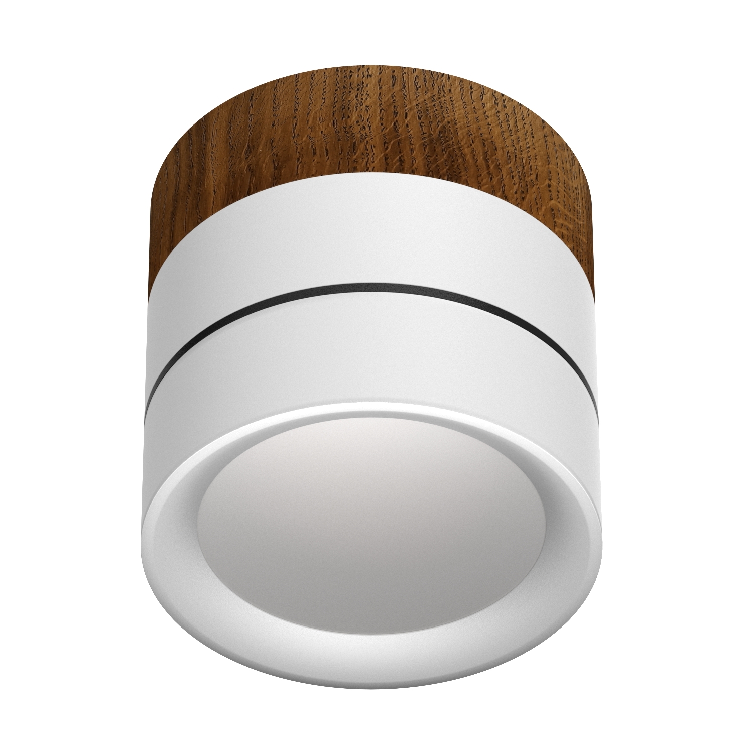 Накладной светодиодный светильник Ledron BARREL MINI Wooden White