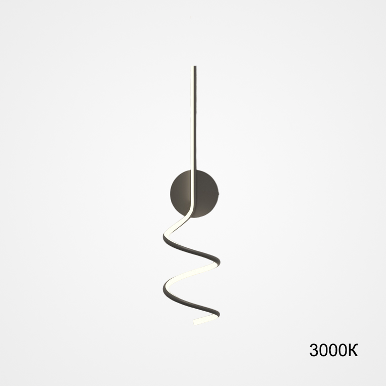 Настенный светильник DAMARIS WALL H70 Black 3000К by ImperiumLoft