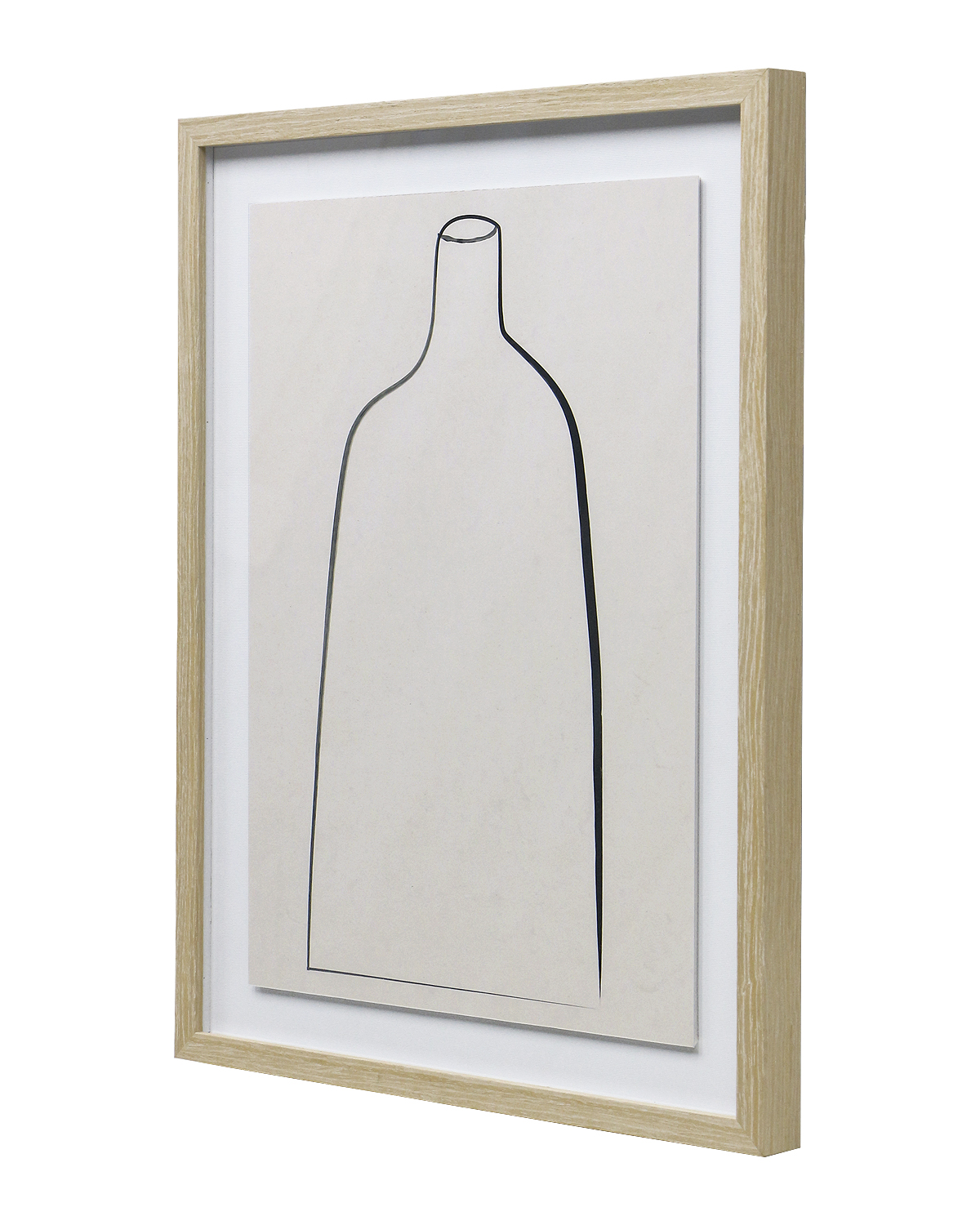 Постер Minimal Vase с дубовой рамой Louvre Home DPP390924VHS