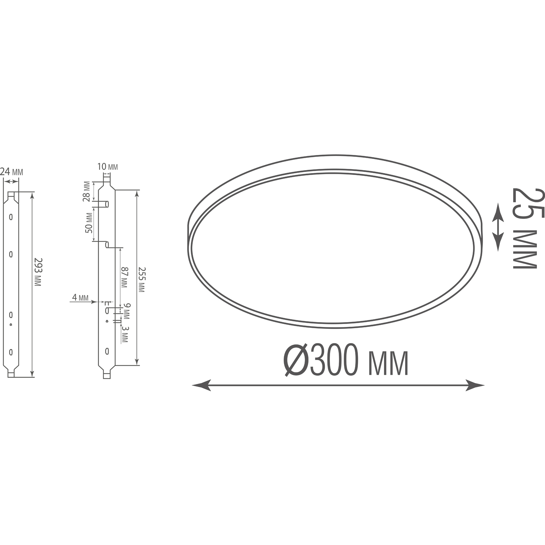 Накладной светодиодный светильник Donolux DL20171R24NW1W