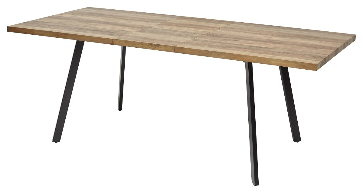 Стол PROMETEY раcкладной 120/160 x 80 см, дуб Bradex Home FR 0347