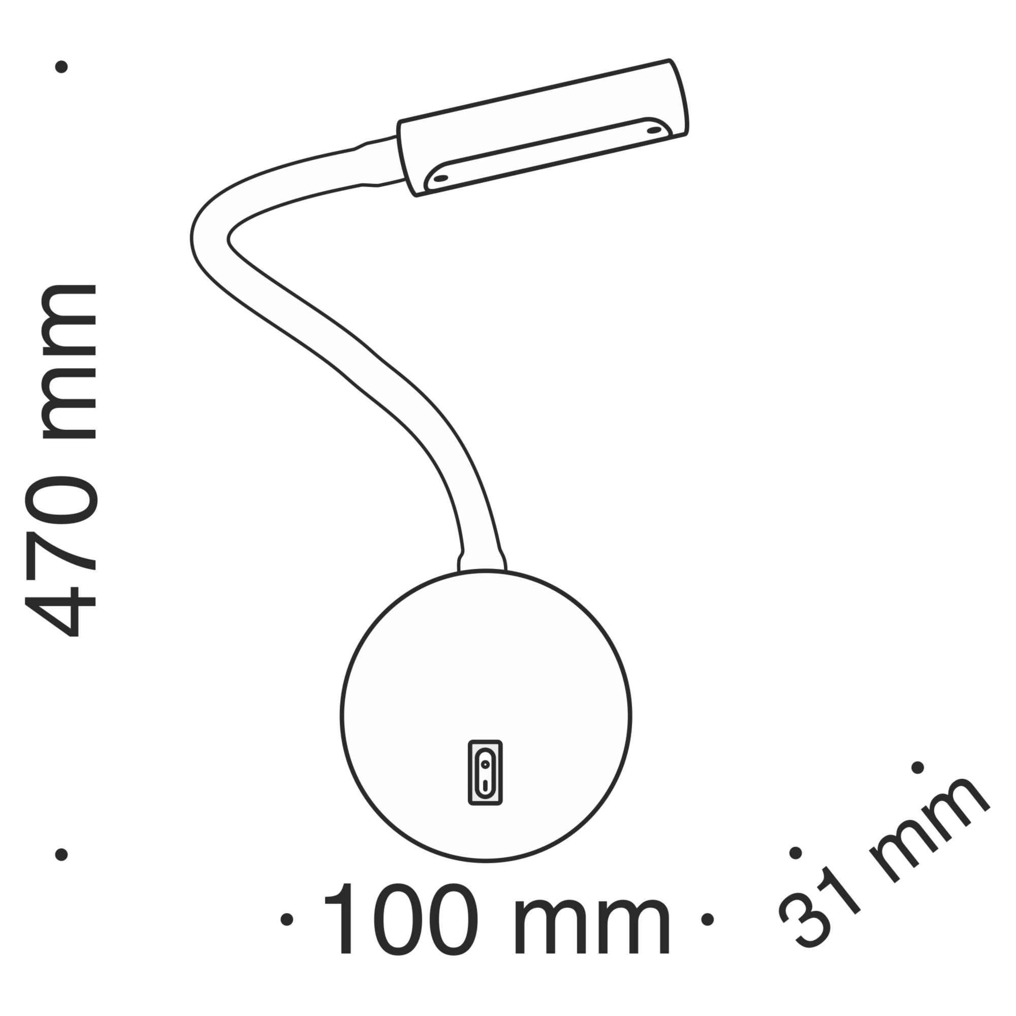 Бра Maytoni C035WL-L3B3K