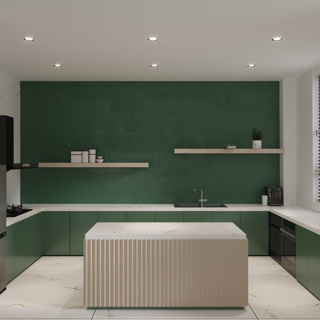 Встраиваемый светодиодный светильник с переключателем цветовой температуры Novotech 359427