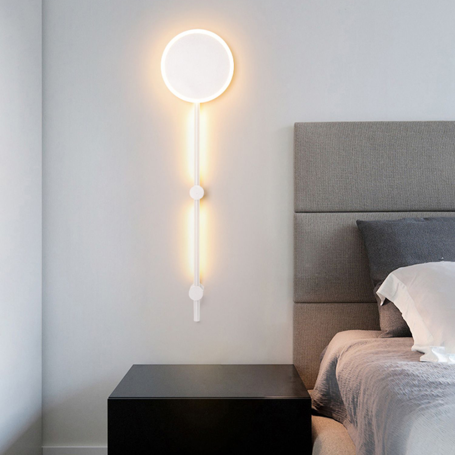 Настенный светильник MARA H80 Black 4000К by ImperiumLoft