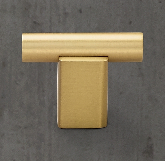 Ручка-штопор Restoration Hardware Fulham L.3.8 Lac.Burnished Brass