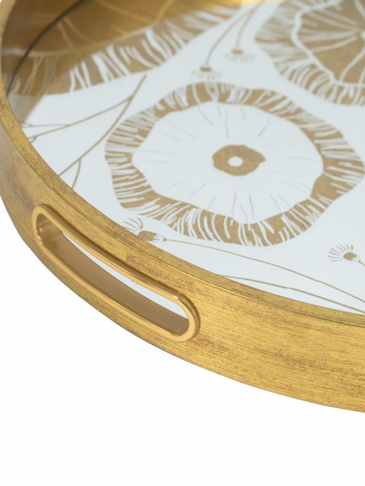 Подносы с зеркальной поверхностью, набор Glasar 86740