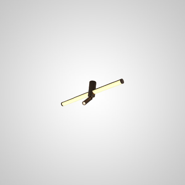 Потолочный светильник FORCE C L100 Black by ImperiumLoft