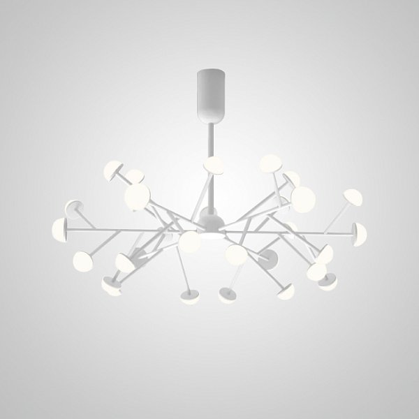 Потолочная люстра HILVI D88 White by ImperiumLoft