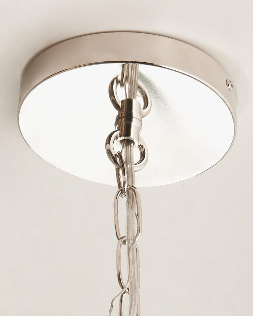 Серебряный подвесной светильник Акант Louvre Home LHLPN281023PQS