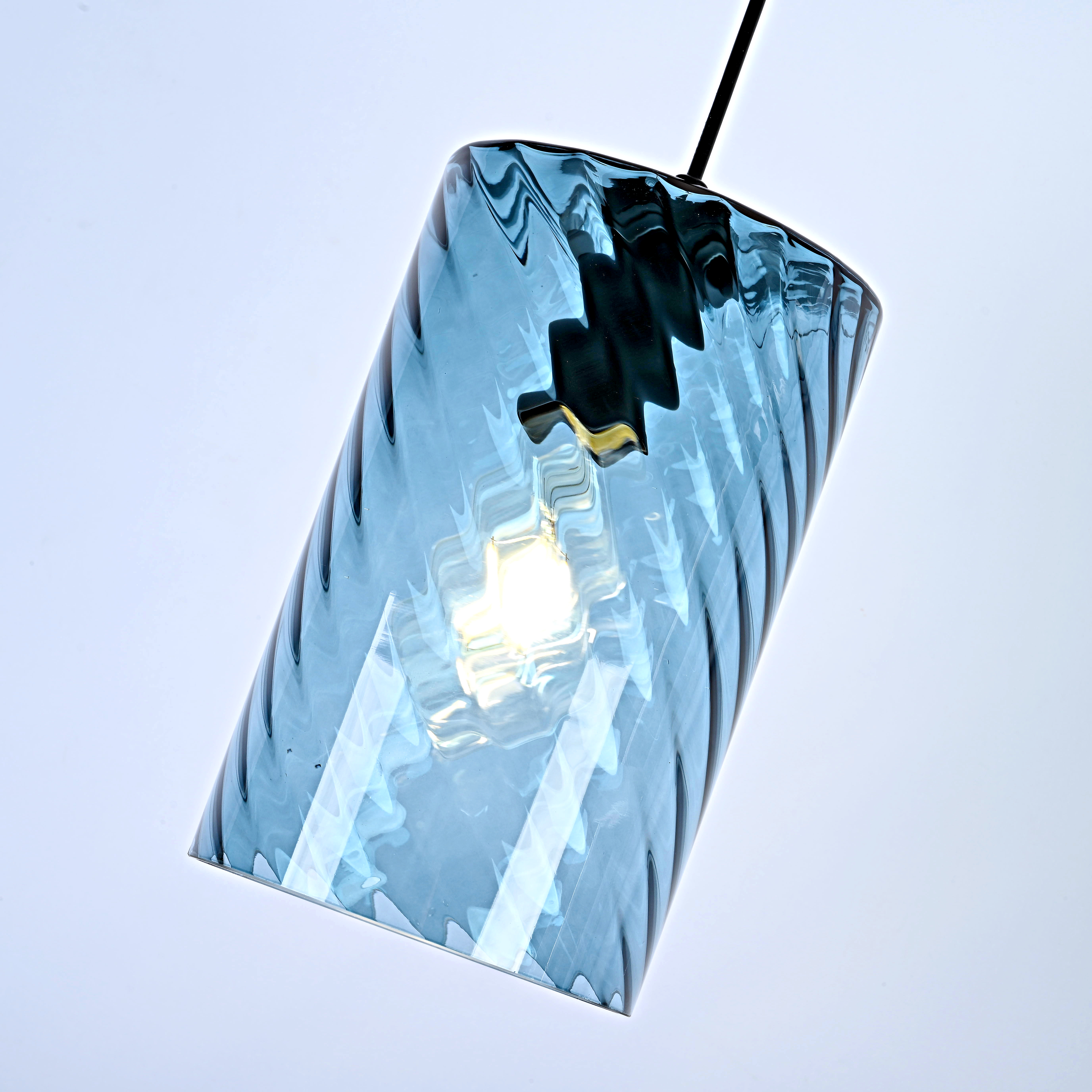 Подвесной Светильник Cl Rib A Blue By Imperiumloft