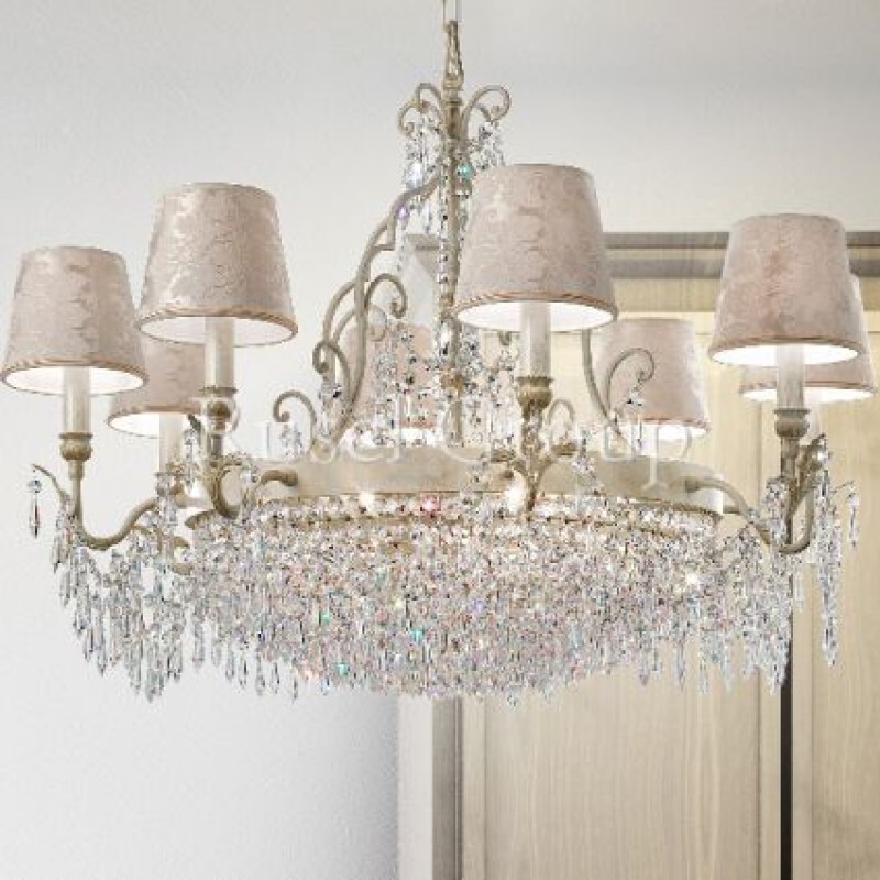 Люстра Masiero GLASSE 8+4 (Emme Pi Light 4010)