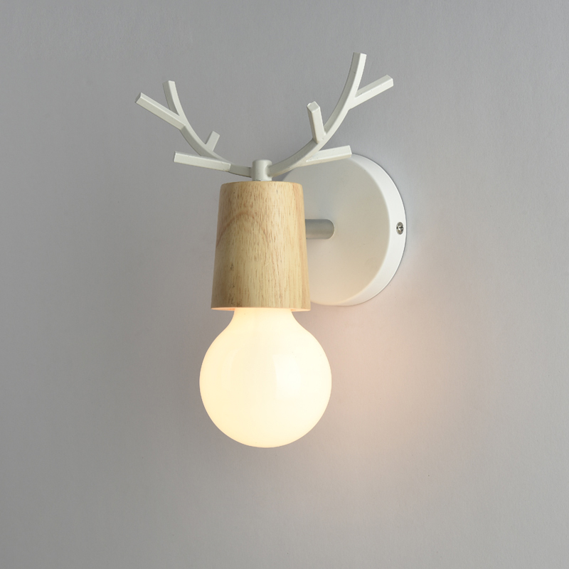 Бра С Рожками Deer A Wood/White By Imperiumloft