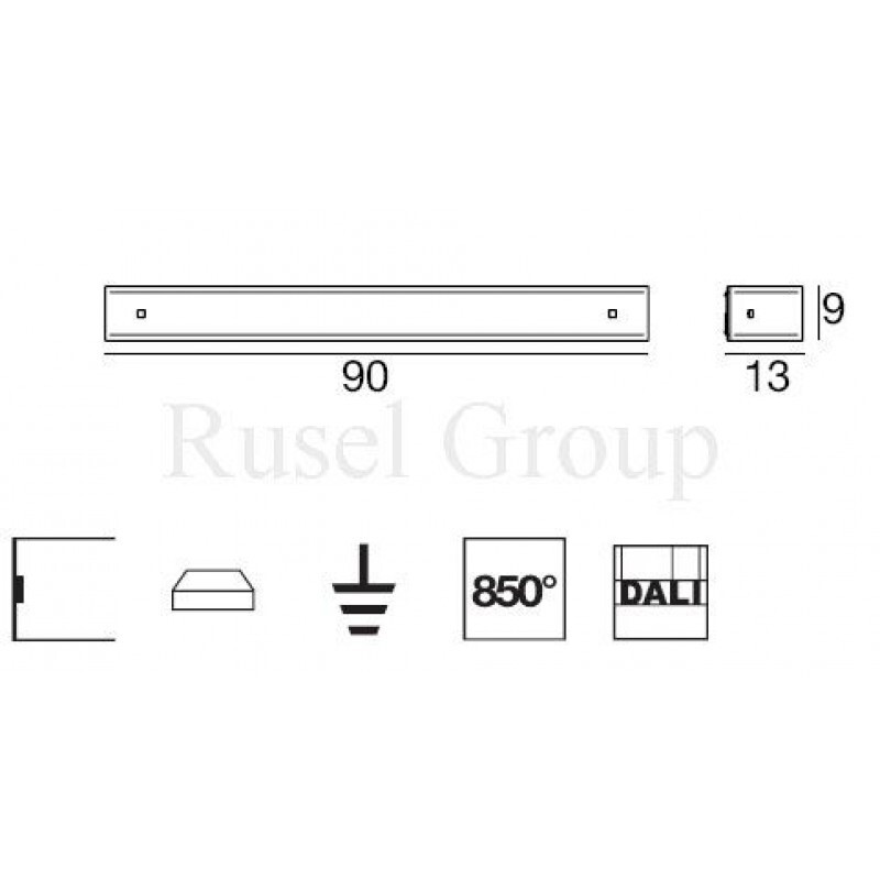 Настенный светильник Linea Light Mille LED 7848