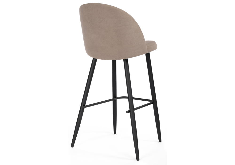 Барный стул Woodville Сондре капучино / черный 464889