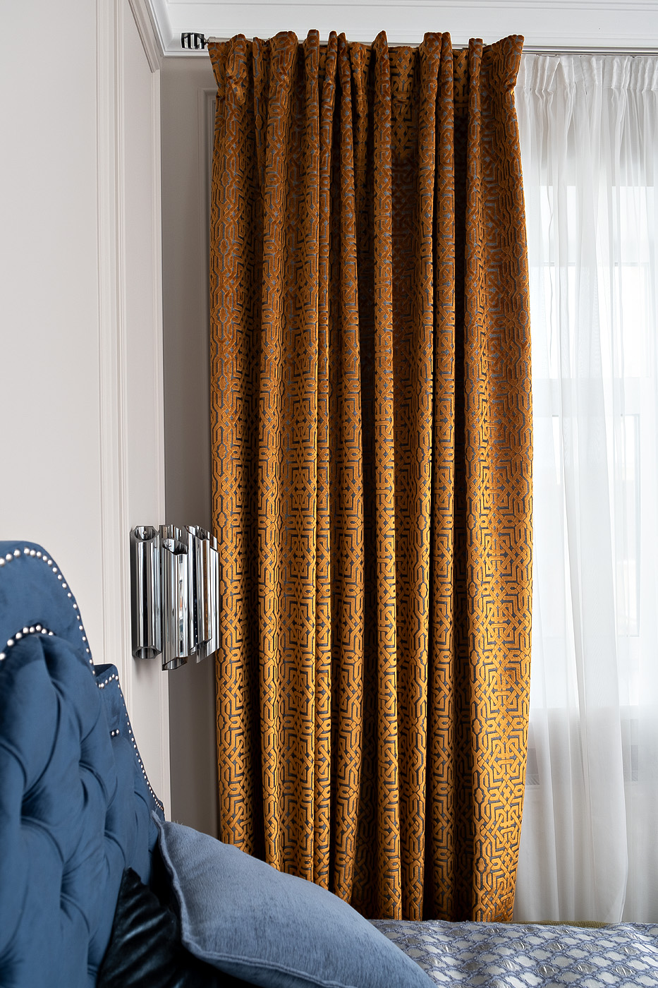 Тюль Malta 300х320см белый Garda Decor 121GD-12131