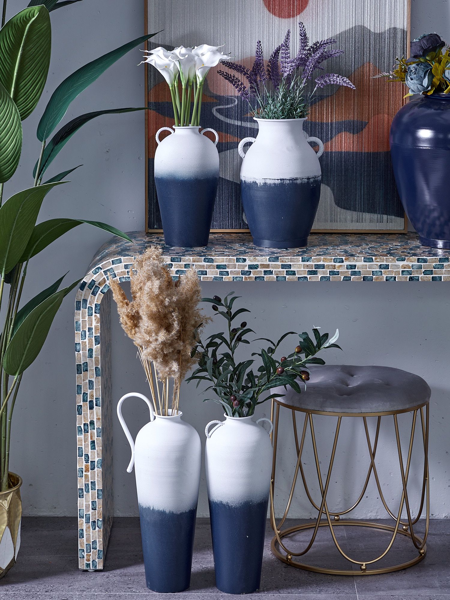 Ваза с ручками Glasar 57-396