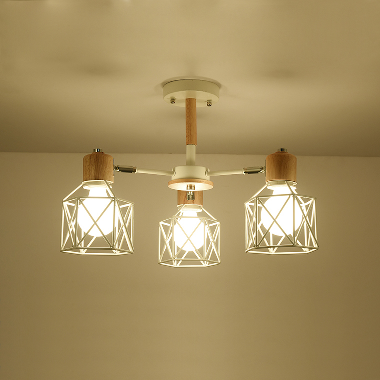 Потолочная люстра CORF B3 Black 3 lamps by ImperiumLoft