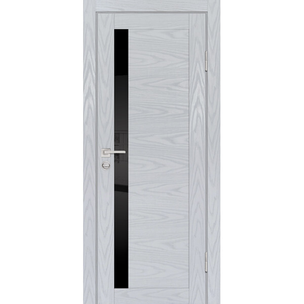 Межкомнатная дверь Graf PSM-11 черный лакобель Дуб скай серый (1900 х 600)