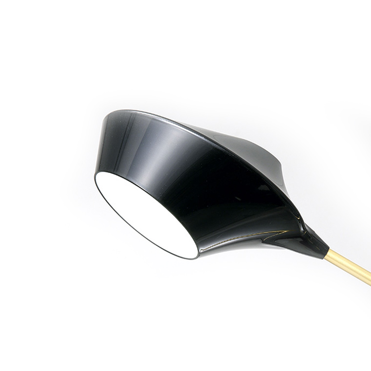 Люстра на штанге LANT D95 8 lamps Gold/Black by ImperiumLoft