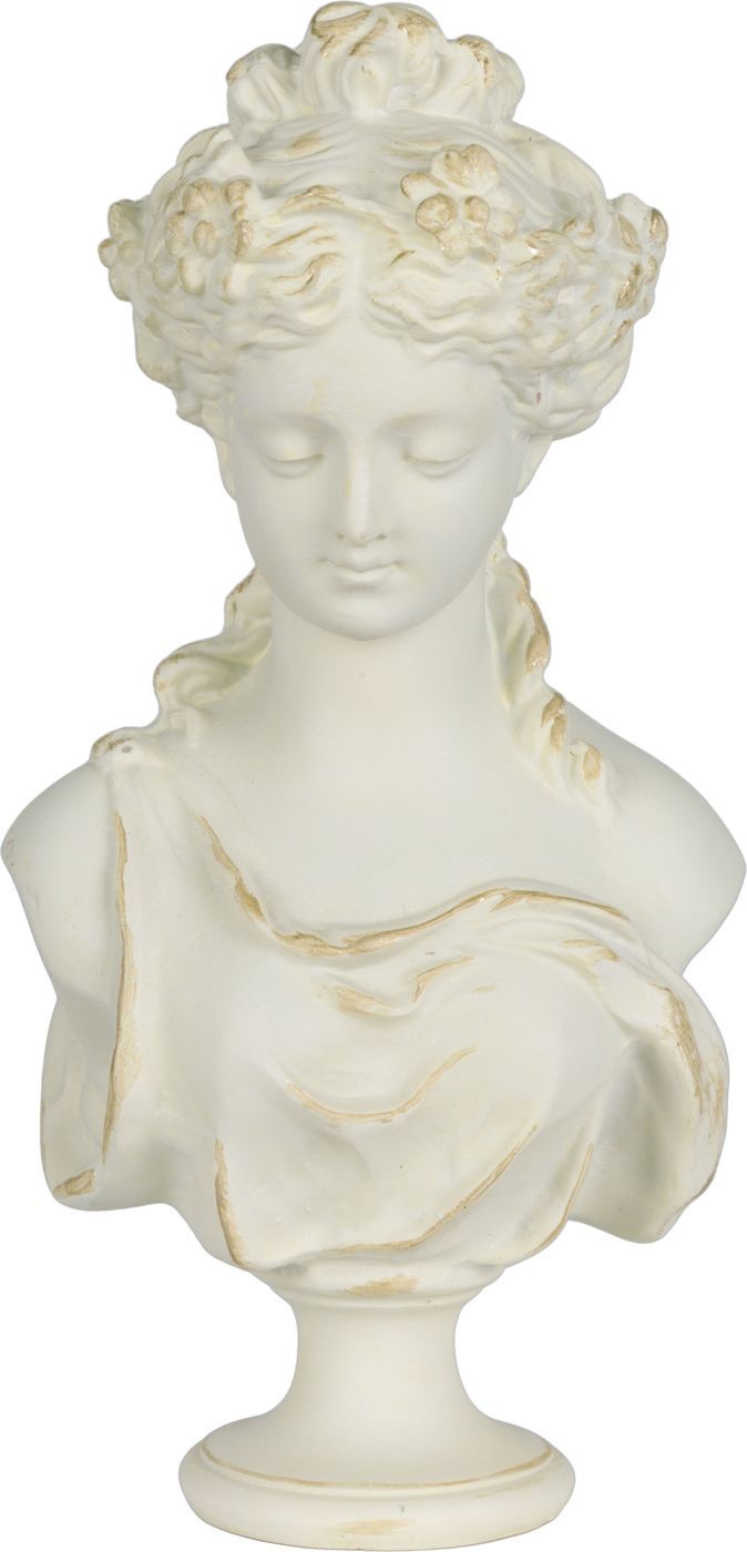 Фигурка Бюст девушки, под старину Glasar 28-421