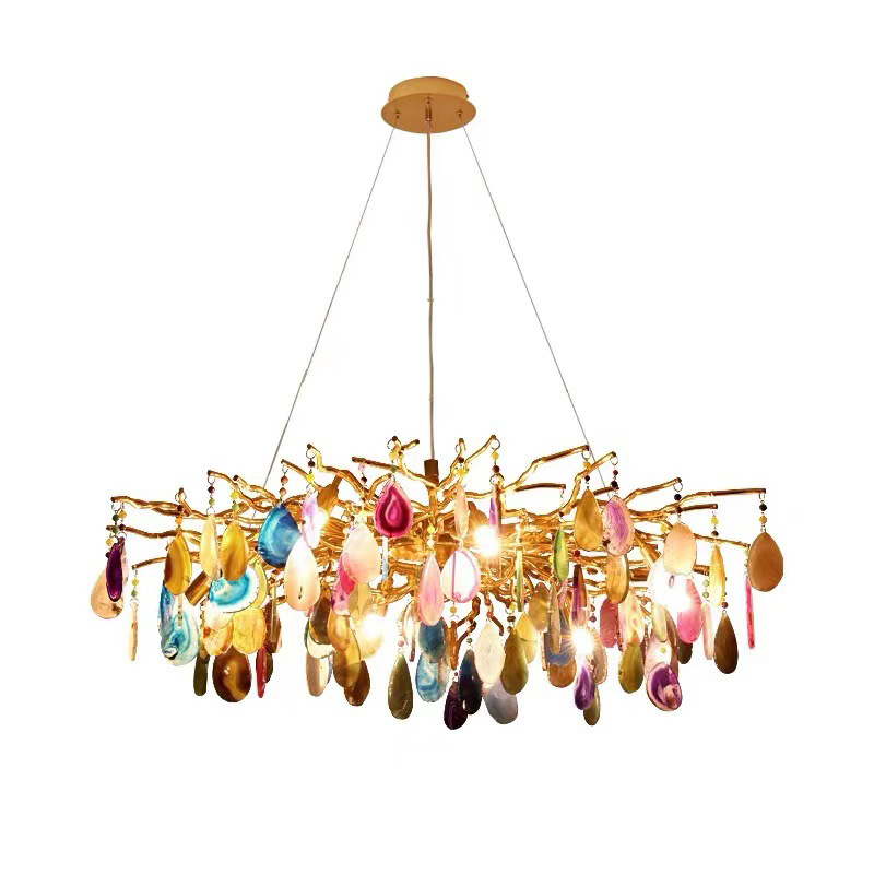 Подвесная люстра AGATE COLOR L8 by ImperiumLoft