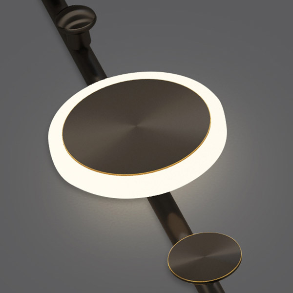Настенный светильник LIDDA L88 Brass by ImperiumLoft